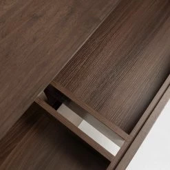 Red Living Buffet Kuuvi - Placage en bois véritable - Noyer / Noir -France Enfilades Soldes 2022 1000210885 200429 17363400075 DETAILS P000000001000210885