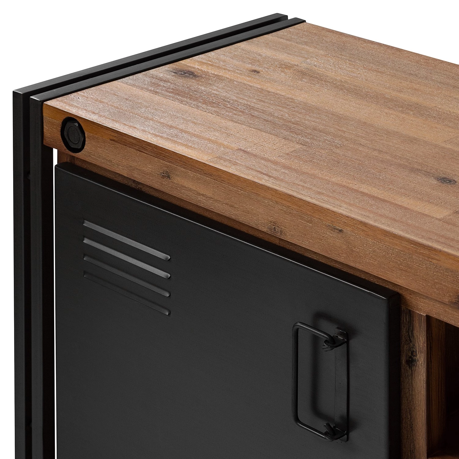 Ars manufacti Buffet Manchester V - Acacia massif / Métal - Acacia / Anthracite 13 Ars manufacti Buffet Manchester V - Acacia massif / Métal - Acacia / Anthracite – Image 11