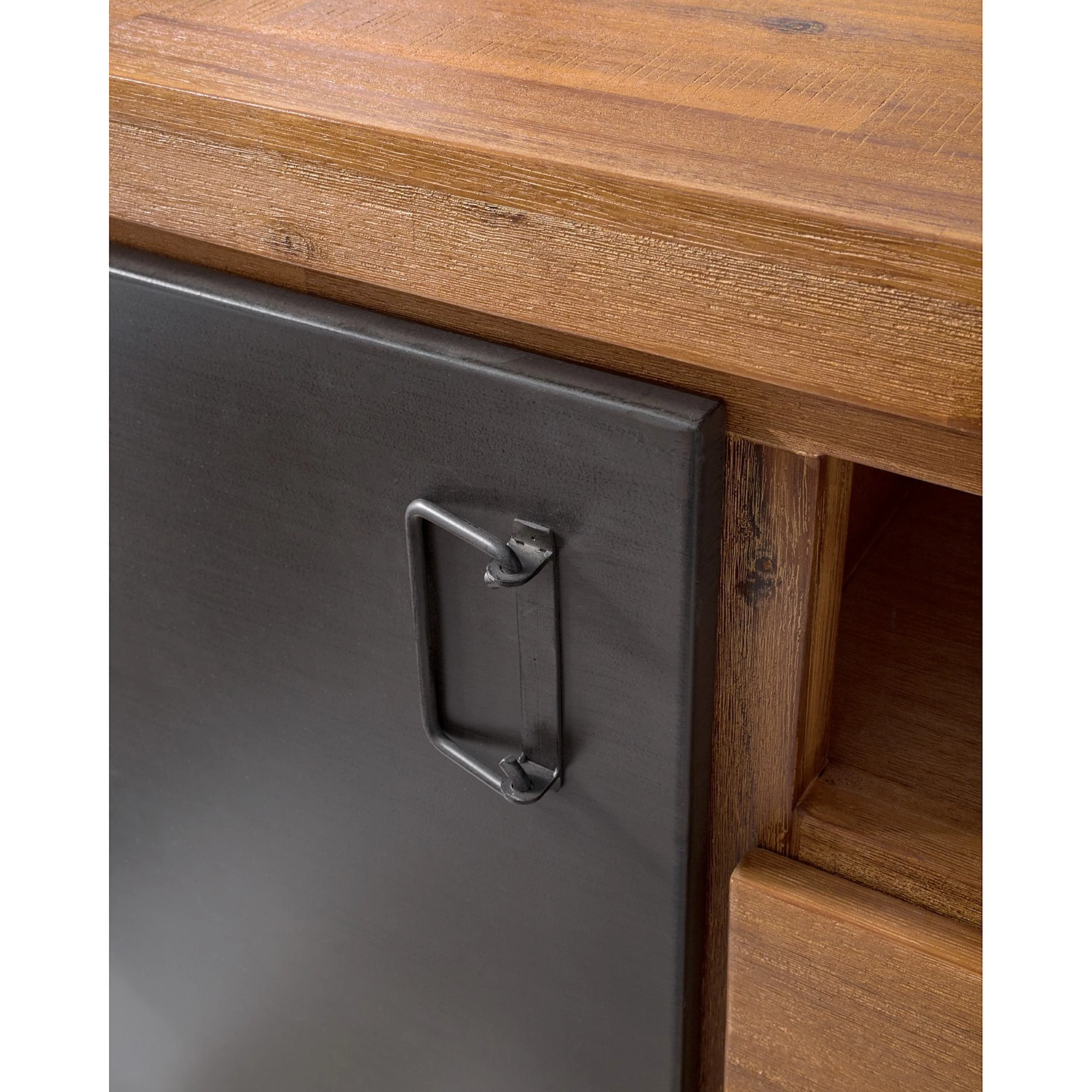 Ars manufacti Buffet Manchester V - Acacia massif / Métal - Acacia / Anthracite 15 Ars manufacti Buffet Manchester V - Acacia massif / Métal - Acacia / Anthracite – Image 13