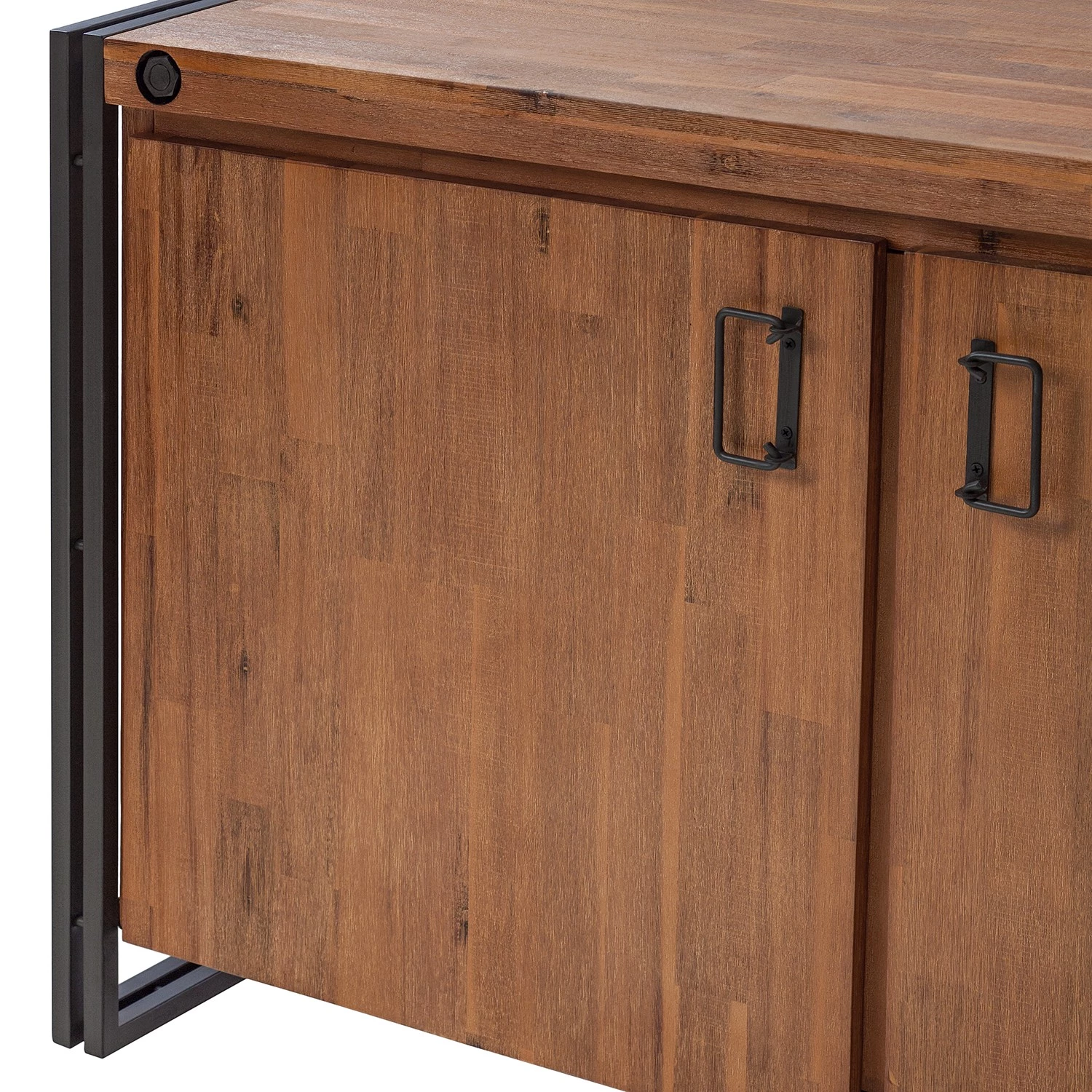 Ars manufacti Buffet Manchester VI - Acacia massif / Métal - Acacia / Anthracite 8 Ars manufacti Buffet Manchester VI - Acacia massif / Métal - Acacia / Anthracite – Image 6