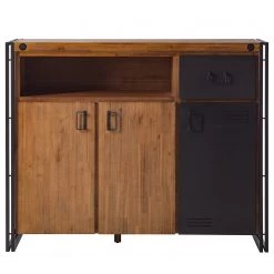 Ars manufacti Buffet Manchester VII - Acacia massif / Métal - Acacia / Anthracite -France Enfilades Soldes 2022 1000210965 201008 16424800036 DETAILS P000000001000210965