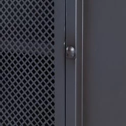 Ars manufacti Buffet Hunter II - Manguier massif / Métal - Manguier / Gris bleu -France Enfilades Soldes 2022 1000211063 210127 06300500020 DETAILS P000000001000211063