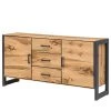 Naturoo Buffet Ironwood I - Placage en bois véritable / Métal - Chêne vieilli / Gris 1 Naturoo Buffet Ironwood I - Placage en bois véritable / Métal - Chêne vieilli / Gris -France Enfilades Soldes 2022 1000213242 200512 14005500052 IMAGE P000000001000213242