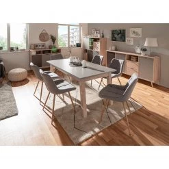 Mørteens Buffet Elysian - Gris / Imitation chêne -France Enfilades Soldes 2022 1000214503 200608 14173800125 MOOD DETAILS P000000001000214503 mood