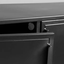 Red Living Buffet Exford - Métal - Noir -France Enfilades Soldes 2022 1000215305 200612 09124300061 DETAILS P000000001000215305