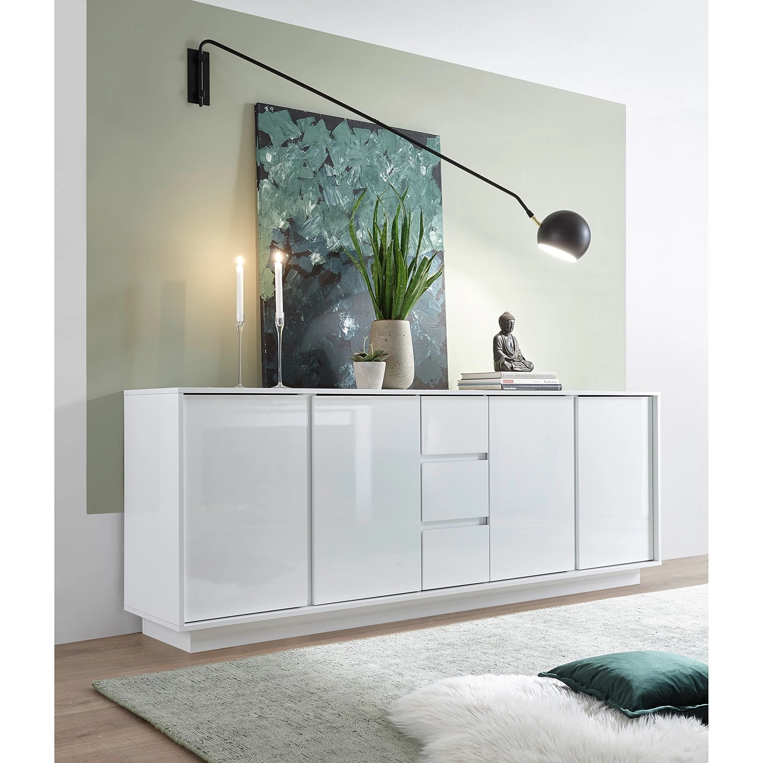LC Spa Enfilade Ice II - Blanc brillant 4 LC Spa Enfilade Ice II - Blanc brillant – Image 2
