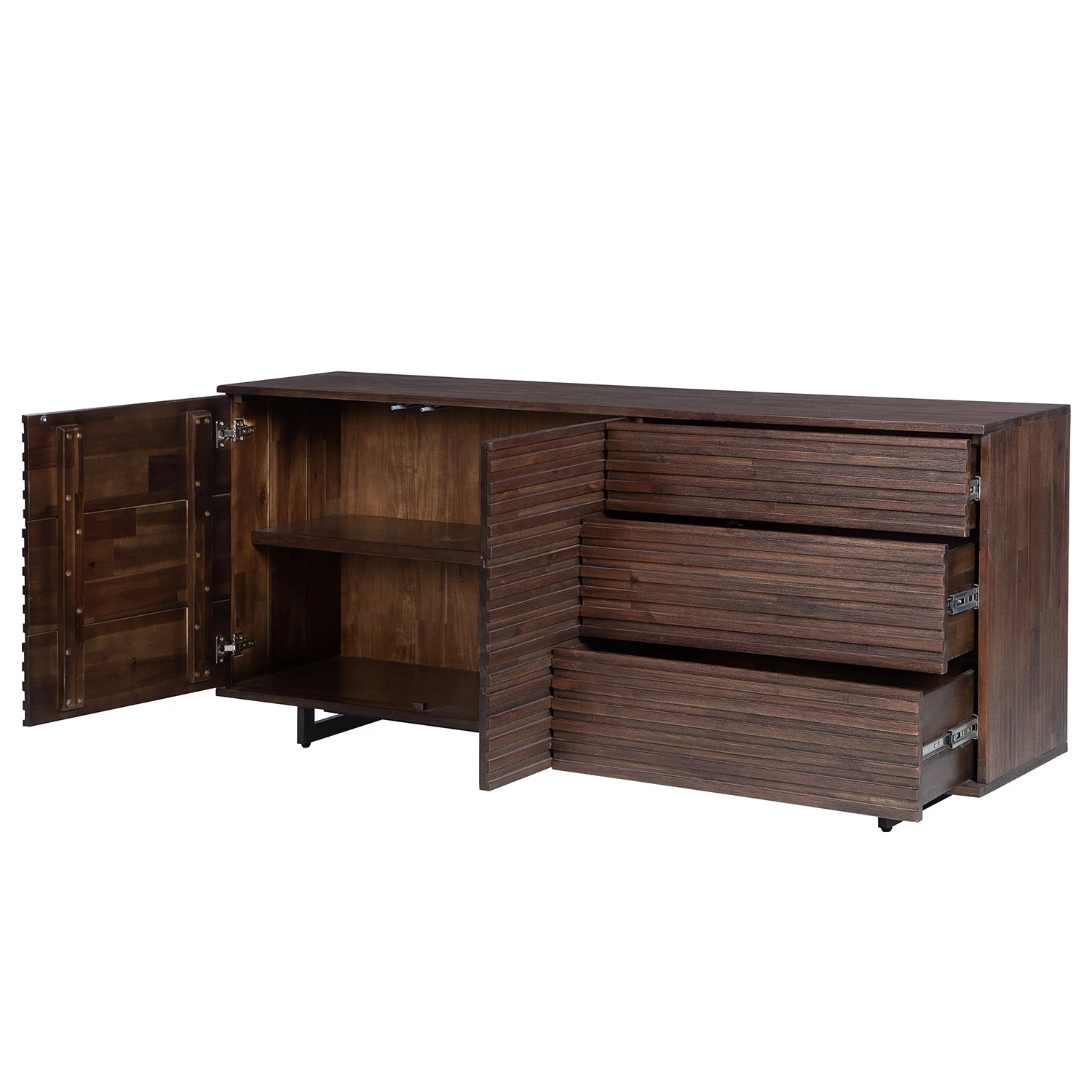 Studio Copenhagen Buffet Kirley I - Acacia massif - Acacia foncé 7 Studio Copenhagen Buffet Kirley I - Acacia massif - Acacia foncé – Image 5