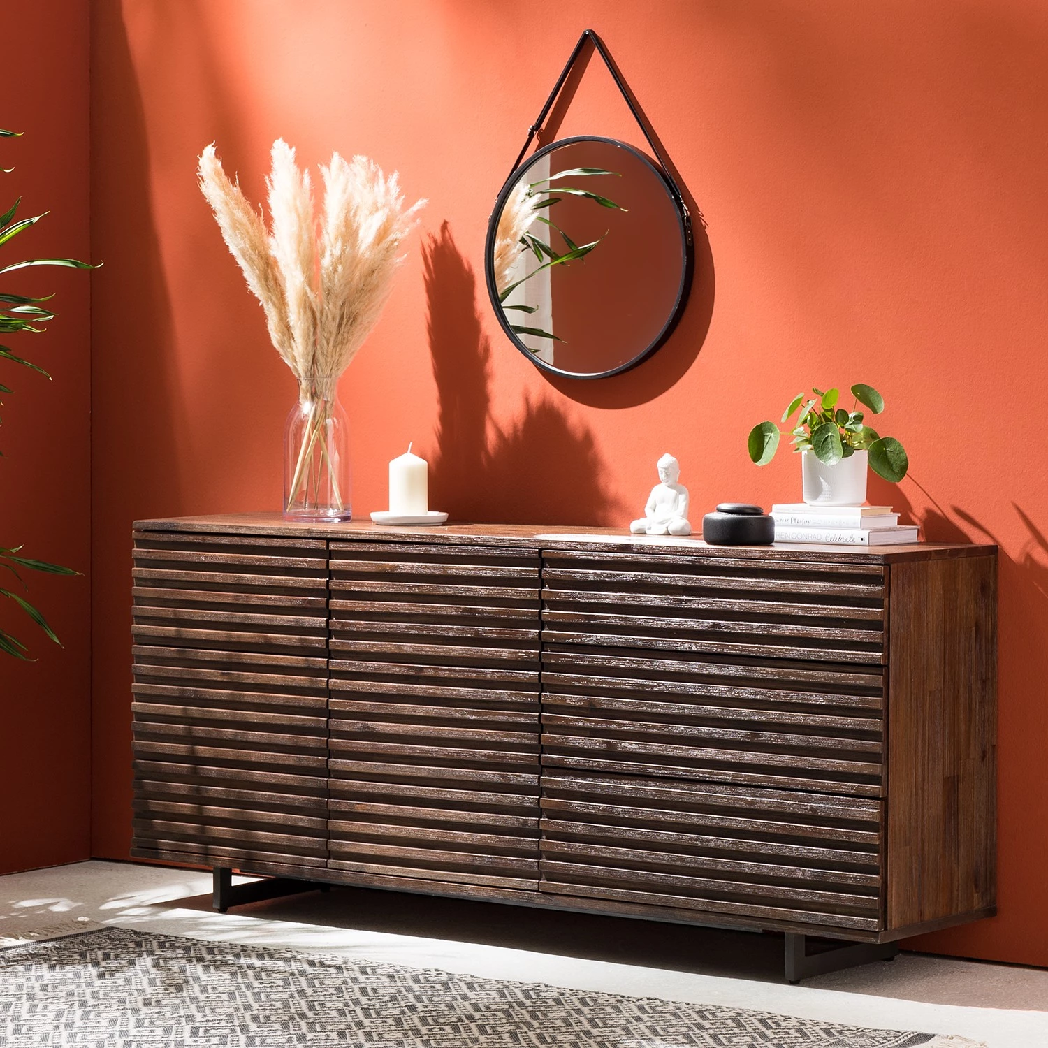 Studio Copenhagen Buffet Kirley I - Acacia massif - Acacia foncé 5 Studio Copenhagen Buffet Kirley I - Acacia massif - Acacia foncé – Image 3