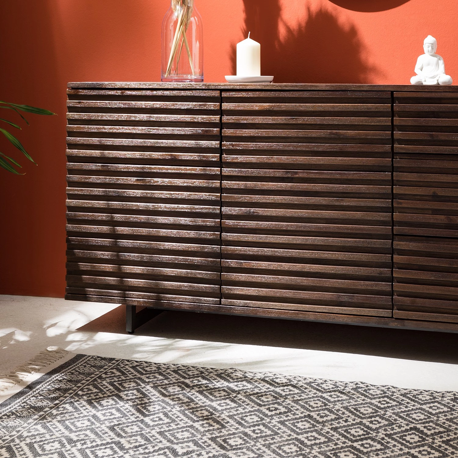 Studio Copenhagen Buffet Kirley I - Acacia massif - Acacia foncé 4 Studio Copenhagen Buffet Kirley I - Acacia massif - Acacia foncé – Image 2