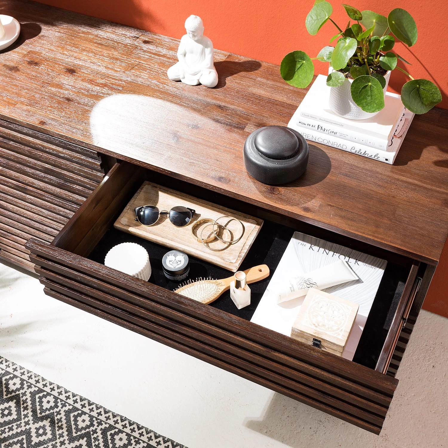 Studio Copenhagen Buffet Kirley I - Acacia massif - Acacia foncé 13 Studio Copenhagen Buffet Kirley I - Acacia massif - Acacia foncé – Image 11