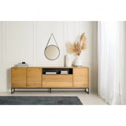 Studio Copenhagen Buffet Flox II - Placage en bois véritable / Métal -Chêne / Noir 16 Studio Copenhagen Buffet Flox II - Placage en bois véritable / Métal -Chêne / Noir -France Enfilades Soldes 2022 1000218135 211020 141438000027 MOOD DETAILS P000000001000218135 mood