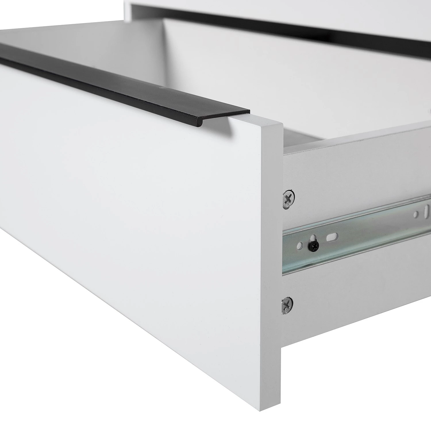 Fredriks Meuble TV White Hall I - Blanc mat / Noir 10 Fredriks Meuble TV White Hall I - Blanc mat / Noir – Image 8