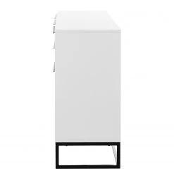 Fredriks Buffet White Hall II - Blanc mat / Noir 30 Fredriks Buffet White Hall II - Blanc mat / Noir -France Enfilades Soldes 2022 1000218367 210420 13405200004 DETAILS P000000001000218367