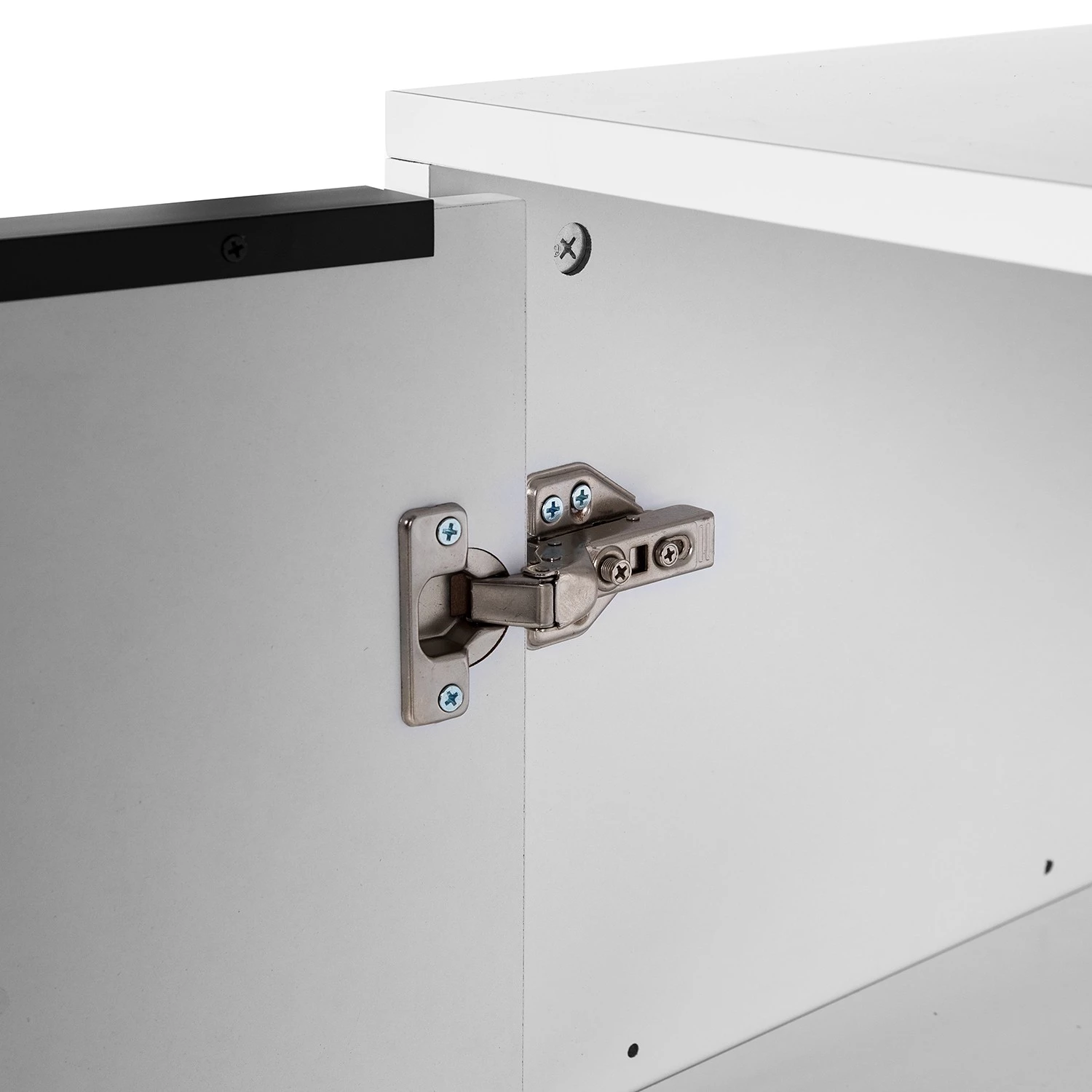 Fredriks Buffet White Hall II - Blanc mat / Noir 16 Fredriks Buffet White Hall II - Blanc mat / Noir – Image 14