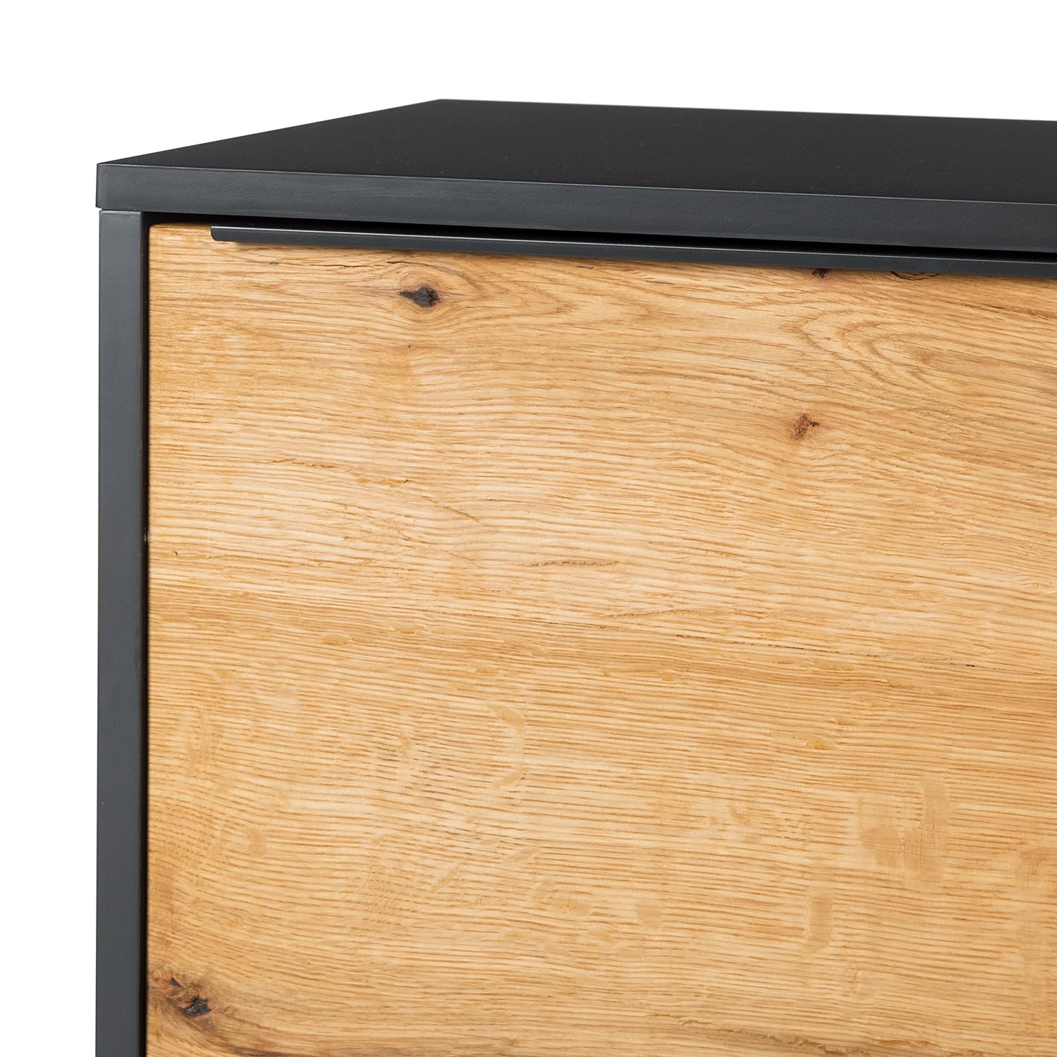 Red Living Buffet Barview I - Placage en chêne - Chêne / Anthracite 20 Red Living Buffet Barview I - Placage en chêne - Chêne / Anthracite – Image 18