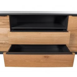 Red Living Buffet Barview II - Placage en chêne - Chêne / Anthracite 38 Red Living Buffet Barview II - Placage en chêne - Chêne / Anthracite -France Enfilades Soldes 2022 1000218373 210303 09075300005 DETAILS P000000001000218373