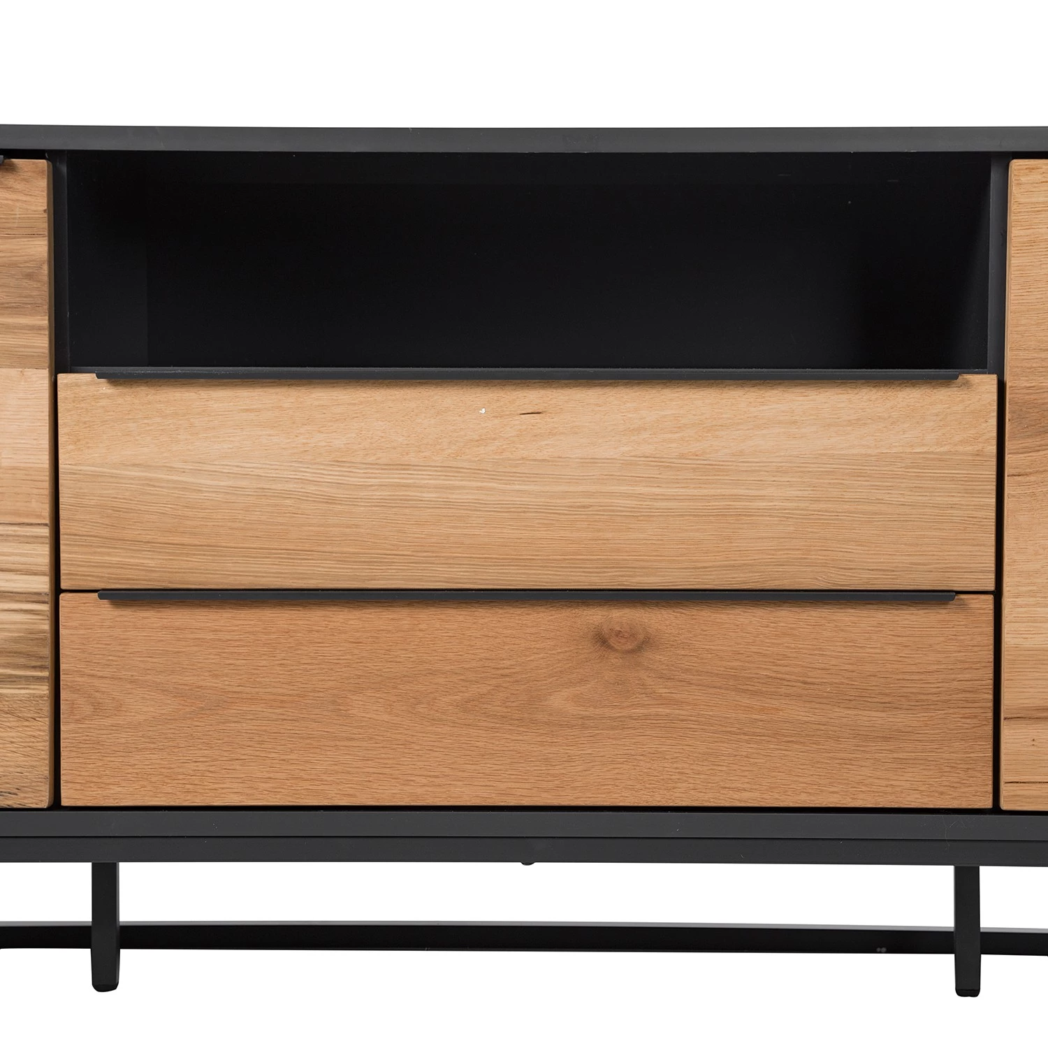 Red Living Buffet Barview II - Placage en chêne - Chêne / Anthracite 18 Red Living Buffet Barview II - Placage en chêne - Chêne / Anthracite – Image 16