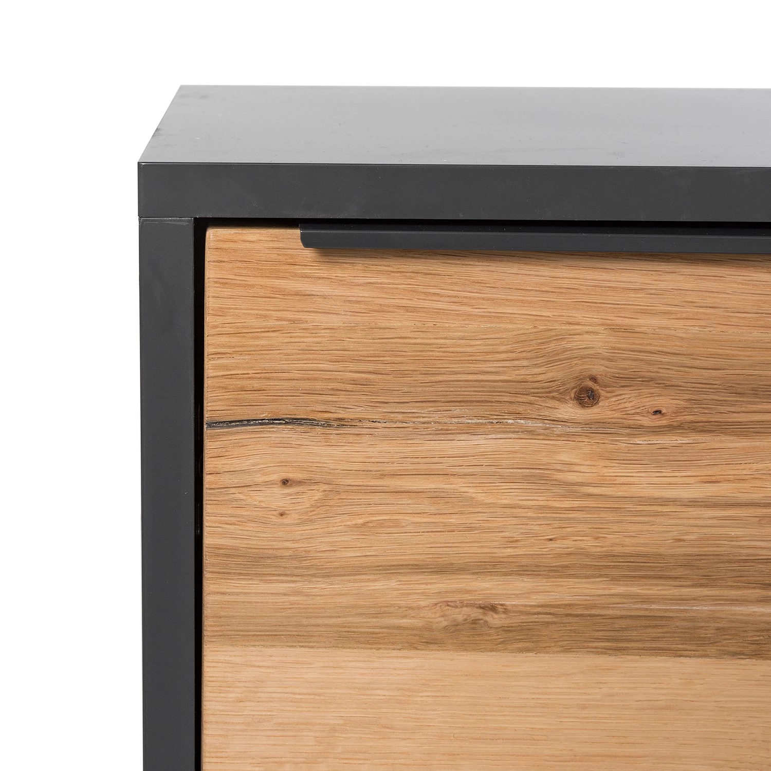 Red Living Buffet Barview II - Placage en chêne - Chêne / Anthracite 19 Red Living Buffet Barview II - Placage en chêne - Chêne / Anthracite – Image 17