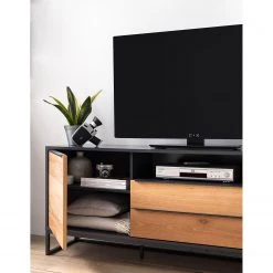 Red Living Buffet Barview II - Placage en chêne - Chêne / Anthracite 49 Red Living Buffet Barview II - Placage en chêne - Chêne / Anthracite -France Enfilades Soldes 2022 1000218373 210413 12582700031 DETAILS P000000001000218373