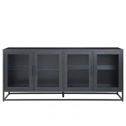 Ars manufacti Buffet Kayys - Verre / Métal - Noir -France Enfilades Soldes 2022 1000219025 210121 07302200026 DETAILS P000000001000219025