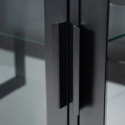 Ars manufacti Buffet Kayys - Verre / Métal - Noir -France Enfilades Soldes 2022 1000219025 210330 15113400030 DETAILS P000000001000219025