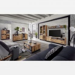 Ridgevalley Buffet Priay - Imitation mélèze / Graphite -France Enfilades Soldes 2022 1000220687 200819 06373600124 MOOD DETAILS P000000001000220687 mood