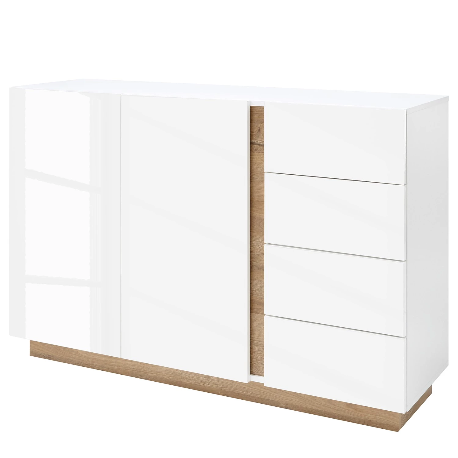 Loftscape Buffet Cailla III - Blanc brillant 3 Loftscape Buffet Cailla III - Blanc brillant