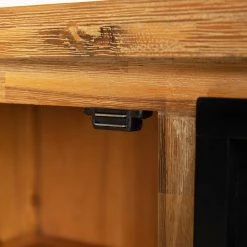 Ars manufacti Buffet Urban Industry I - Partiellement en acacia massif / Métal - Acacia / Noir -France Enfilades Soldes 2022 1000224201 210908 15541900009 DETAILS P000000001000224201