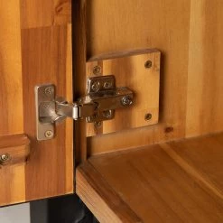 Ars manufacti Buffet Urban Industry IV - Partiellement en acacia massif / Métal - Acacia / Noir -France Enfilades Soldes 2022 1000224216 210908 15542000030 DETAILS P000000001000224216