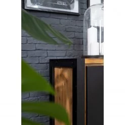 Ars manufacti Buffet Urban Industry IV - Partiellement en acacia massif / Métal - Acacia / Noir -France Enfilades Soldes 2022 1000224216 220114 134352000037 DETAILS P000000001000224216