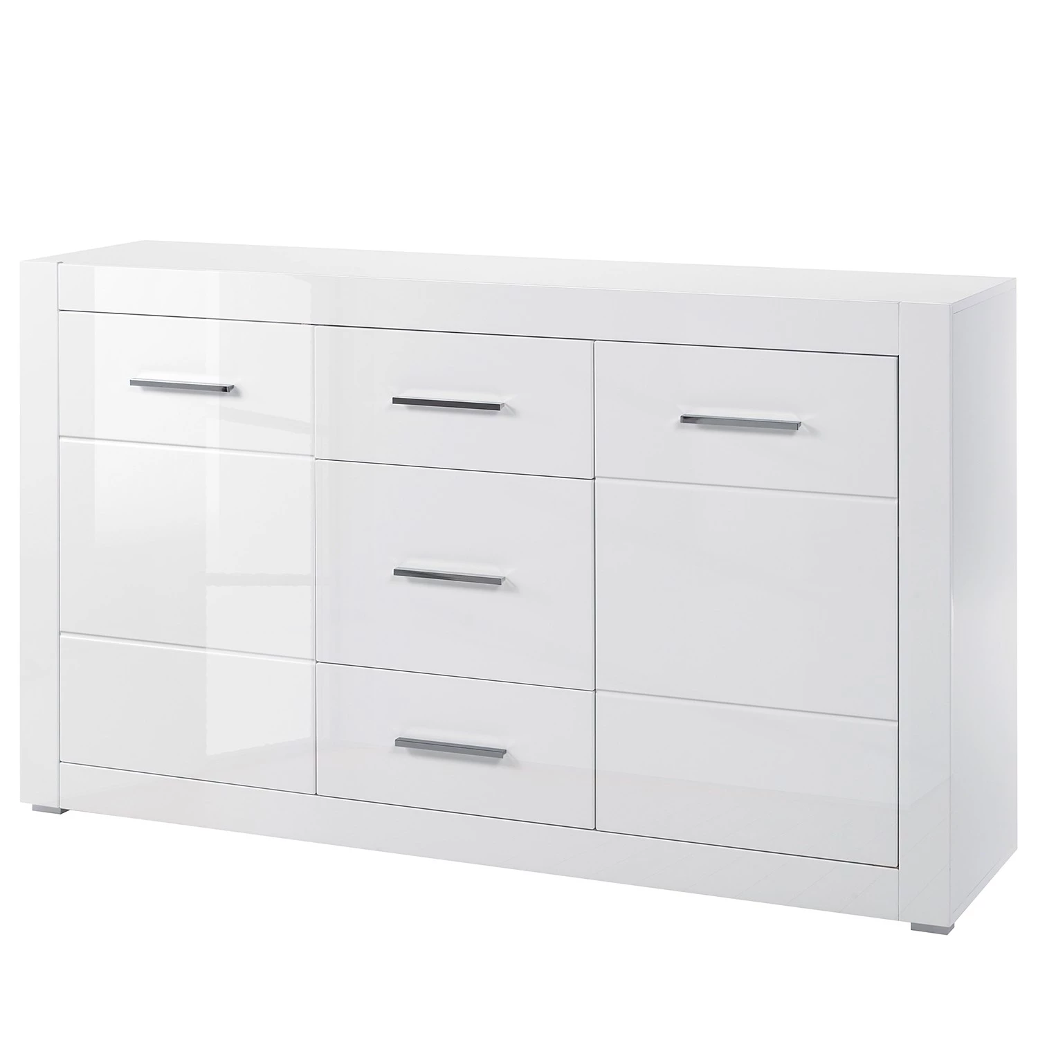 Loftscape Buffet Bricktown II - Blanc brillant / Blanc mat 3 Loftscape Buffet Bricktown II - Blanc brillant / Blanc mat