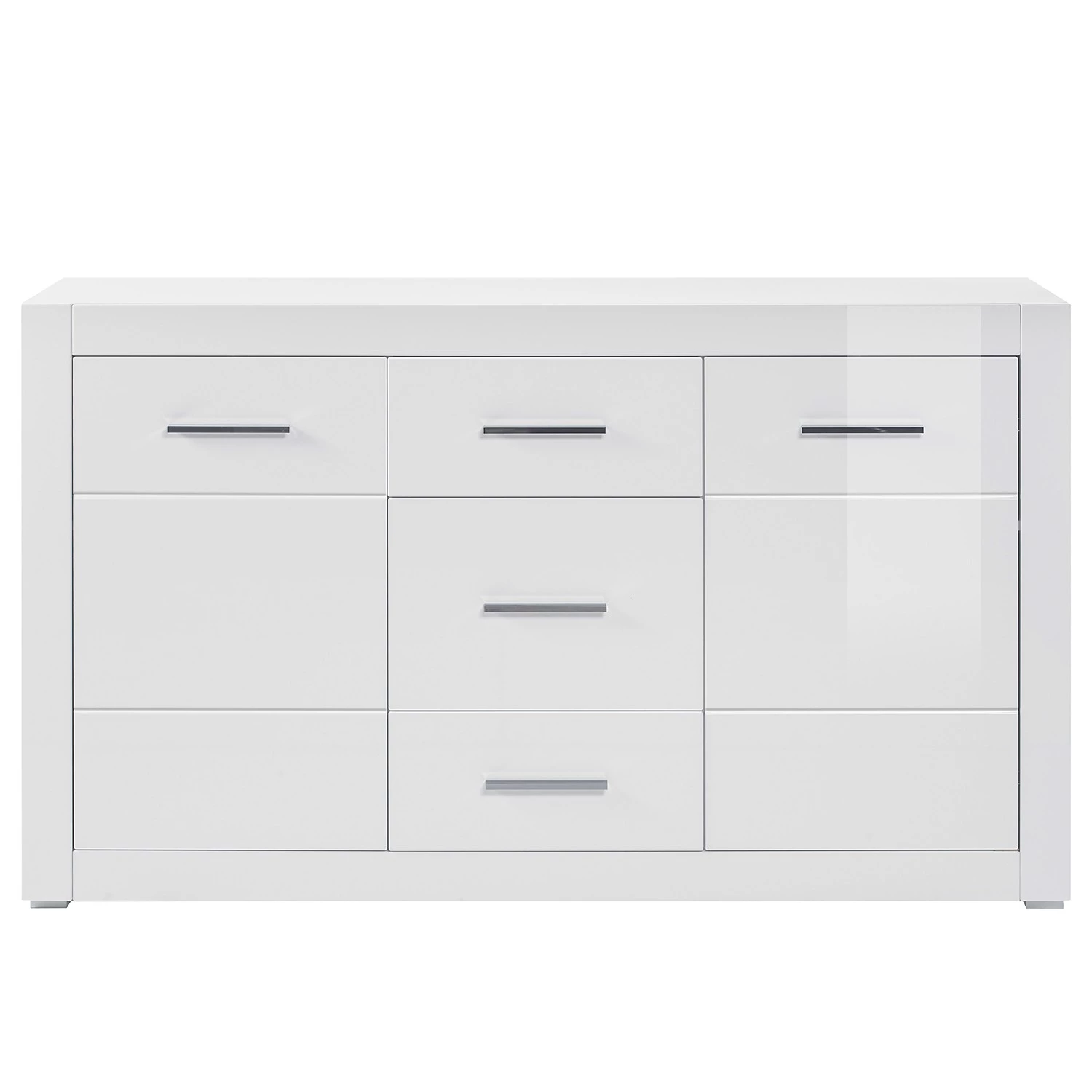 Loftscape Buffet Bricktown II - Blanc brillant / Blanc mat 7 Loftscape Buffet Bricktown II - Blanc brillant / Blanc mat – Image 5