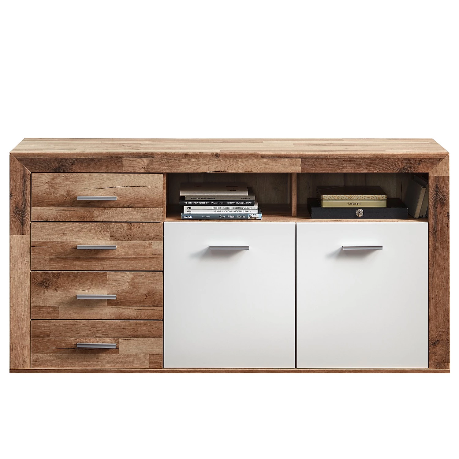 Loftscape Buffet Waverly - Blanc / Imitation chêne 3 Loftscape Buffet Waverly - Blanc / Imitation chêne