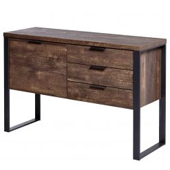 Jahnke Buffet Loop - Imitation chêne rustique