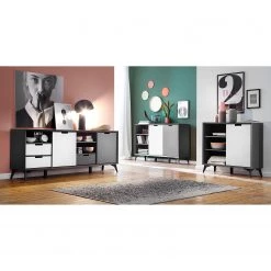 Loftscape Buffet Nevez II - Blanc / Gris -France Enfilades Soldes 2022 1000230749 201113 13072400004 MOOD DETAILS P000000001000230749 mood