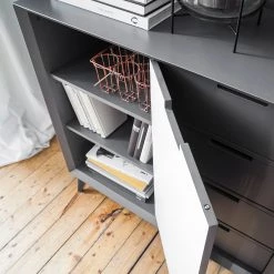 Loftscape Buffet Nevez II - Blanc / Gris -France Enfilades Soldes 2022 1000230749 201113 13074100011 DETAILS P000000001000230749