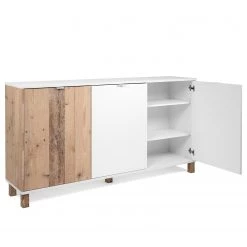 Loftscape Buffet Mayac I - Blanc / Imitation bois recyclé -France Enfilades Soldes 2022 1000231352 201208 11133000038 DETAILS P000000001000231352