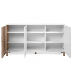 Loftscape Buffet Mayac I - Blanc / Imitation bois recyclé -France Enfilades Soldes 2022 1000231352 201208 11133200039 DETAILS P000000001000231352