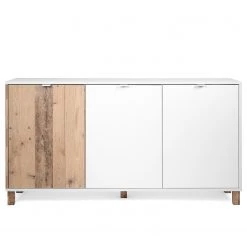 Loftscape Buffet Mayac I - Blanc / Imitation bois recyclé -France Enfilades Soldes 2022 1000231352 201208 11133800043 DETAILS P000000001000231352