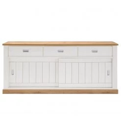 Ridgevalley Buffet Ollezy II - Imitation pin blanc / Imitation chêne artisan -France Enfilades Soldes 2022 1000231951 201204 06220100025 DETAILS P000000001000231951