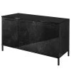 LC Spa Buffet Mango - Imitation marbre noir - Largeur : 156 cm -France Enfilades Soldes 2022 1000235361 210217 10441800005 IMAGE P000000001000235361