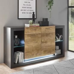 Red Living Buffet Talence II - Imitation châtaigner / Gris 13 Red Living Buffet Talence II - Imitation châtaigner / Gris -France Enfilades Soldes 2022 1000236850 201218 06044000051 MOOD DETAILS P000000001000236850 mood