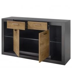 Red Living Buffet Talence II - Imitation châtaigner / Gris 14 Red Living Buffet Talence II - Imitation châtaigner / Gris -France Enfilades Soldes 2022 1000236850 201218 06044200052 DETAILS P000000001000236850