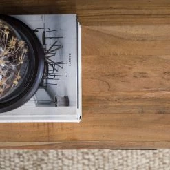 Ars Natura Buffet Roody - Avec éclairage - Acacia massif / Métal - Acacia / Noir -France Enfilades Soldes 2022 1000238181 220420 075 DETAILS P000000001000238181