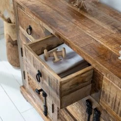 Wolf-Möbel Enfilade Senille - Manguier massif -France Enfilades Soldes 2022 1000243214 220311 031 DETAILS P000000001000243214