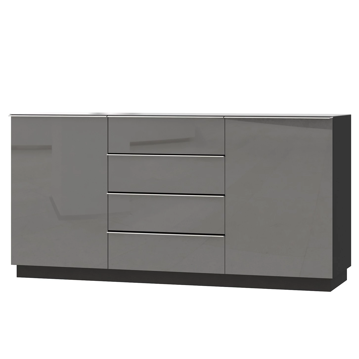 Loftscape Buffet Habas II - Verre - Gris 3 Loftscape Buffet Habas II - Verre - Gris