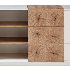 Loftscape Buffet Crecora I - Blanc / Imitation chêne 12 Loftscape Buffet Crecora I - Blanc / Imitation chêne -France Enfilades Soldes 2022 1000246839 210727 12504800022 DETAILS P000000001000246839