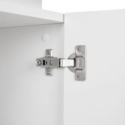 Fredriks Enfilade Namona II - Éclairage inclus - Imitation chêne / Blanc -France Enfilades Soldes 2022 1000255074 220803 055 DETAILS P000000001000255074