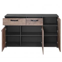 Trendteam Buffet Stripe - Imitation bois recyclé / Gris -France Enfilades Soldes 2022 1000256951 210409 12310700019 DETAILS P000000001000256951