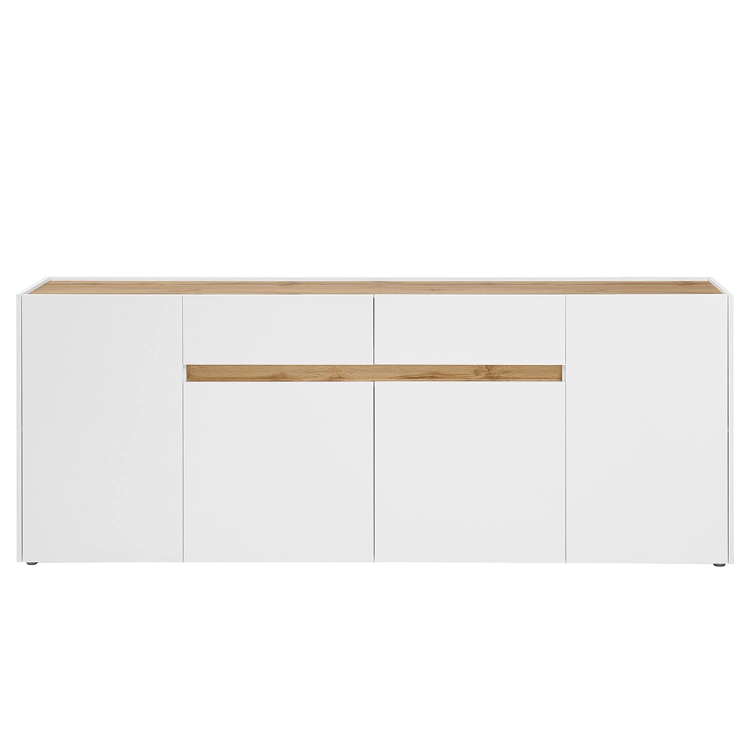 Norrwood Enfilade Olon - Blanc - Largeur : 220 cm 7 Norrwood Enfilade Olon - Blanc - Largeur : 220 cm – Image 5